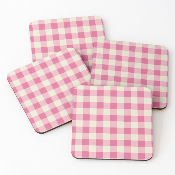 Item preview, pink plaid checkered designed and sold by ZiphGames.
