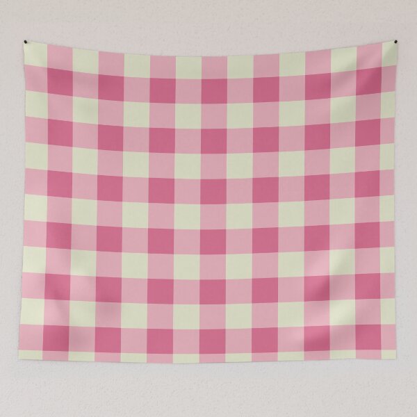 Item preview, pink plaid checkered designed and sold by ZiphGames.