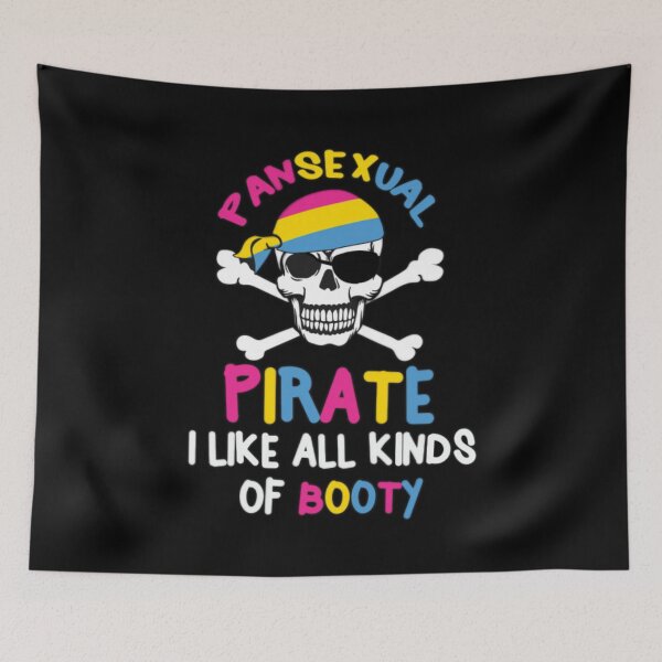 Item preview, Pansexual Pirates designed and sold by lovesuperkarma.