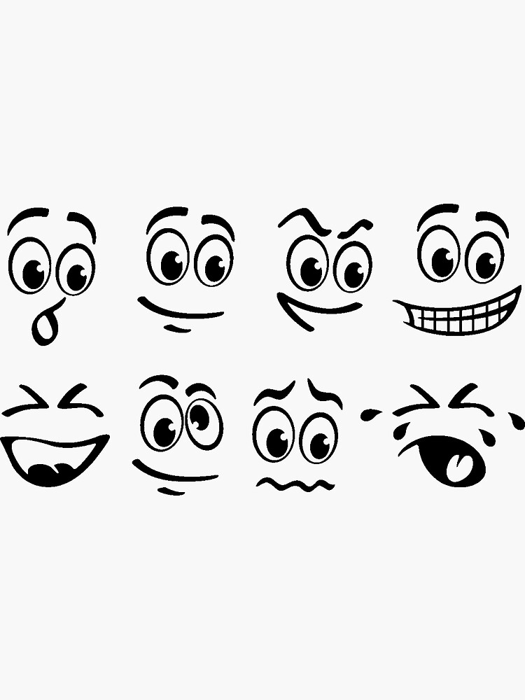"The Cutest and Funniest Emojis" Sticker for Sale by EmojiHut Redbubble