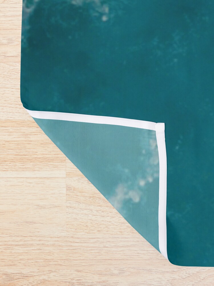 Alternate view of Deep blue ocean Shower Curtain