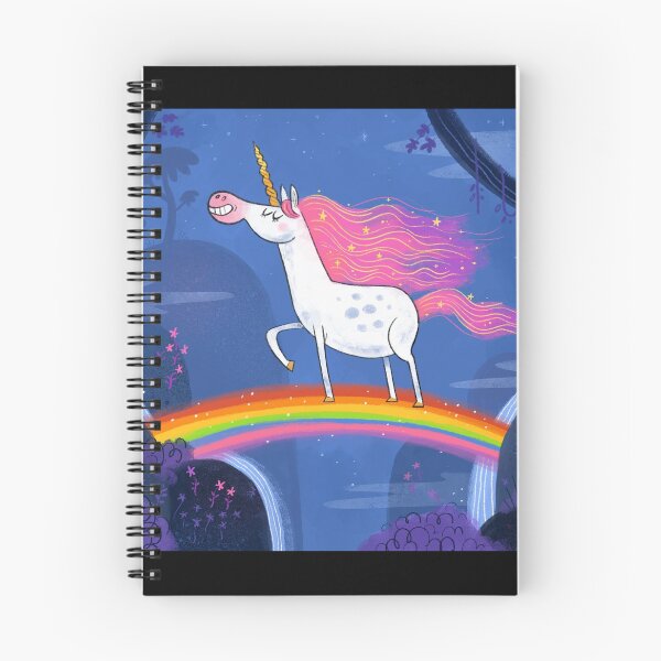 Artikelvorschau, Regenbogen-Einhorn entworfen und verkauft von Gorillustrator.