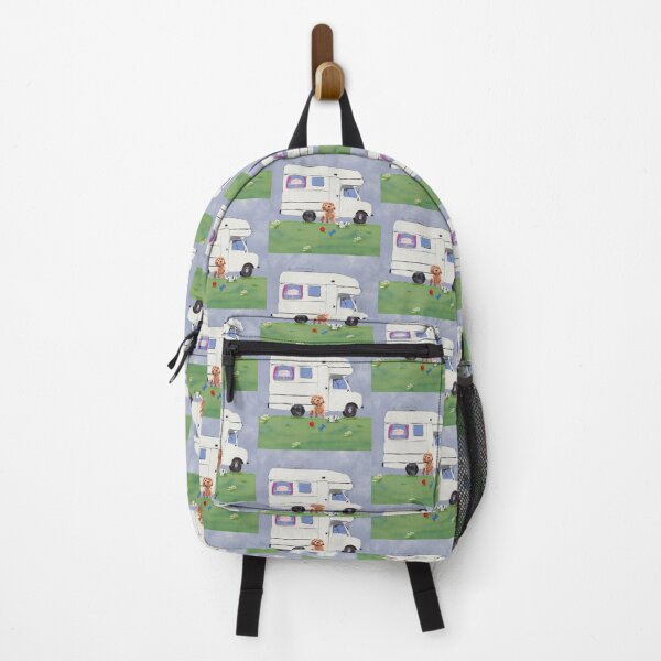Item preview, # RV /Motor home with puppy designed and sold by Leatextileart.