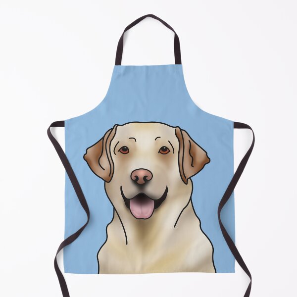 Item preview, Labrador Retriever Dog Portrait - Blue designed and sold by JadeMadeThis.