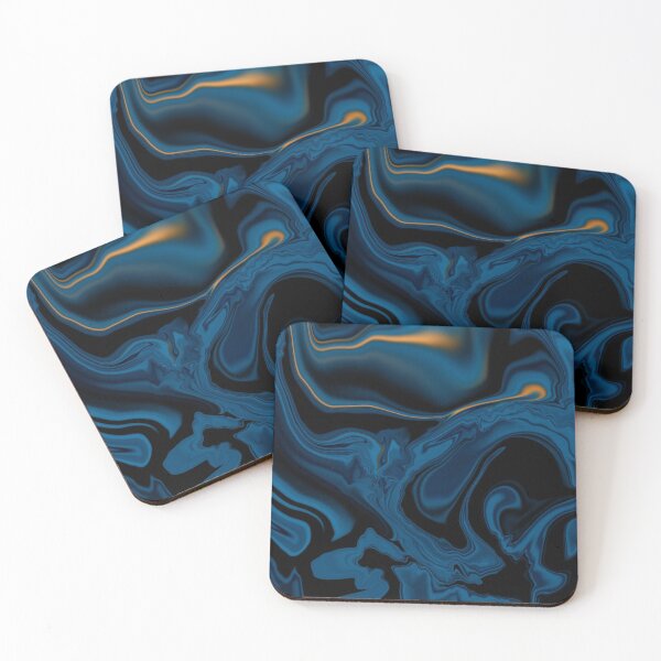 Item preview, Marble fluid golden designed and sold by Nishad4.