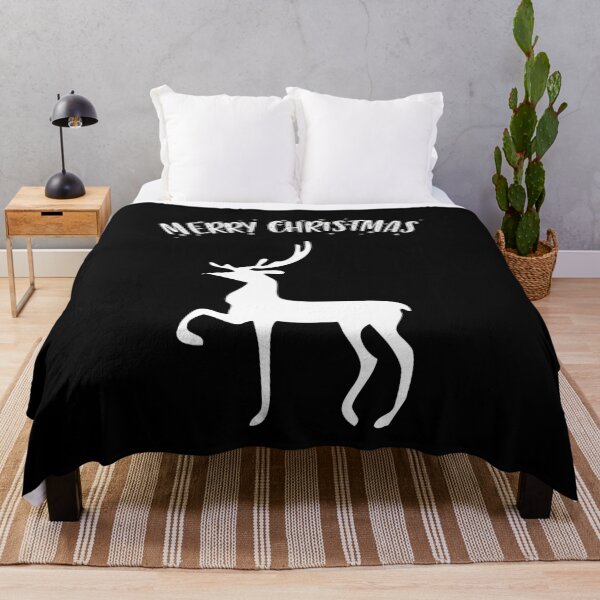 Item preview, Merry Christmas Reindeer designed and sold by NerdySherds.