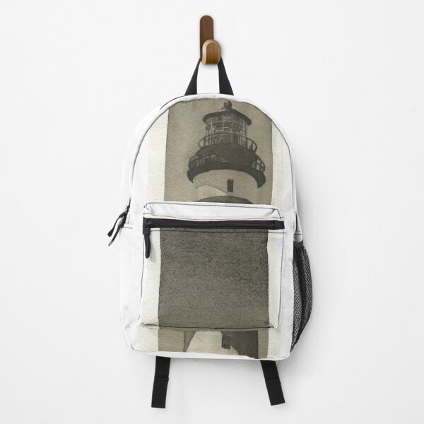 Item preview, Cape Lookout lighthouse on the Outer Banks, North Carolina. Watercolor painting designed and sold by rfoxphoto.