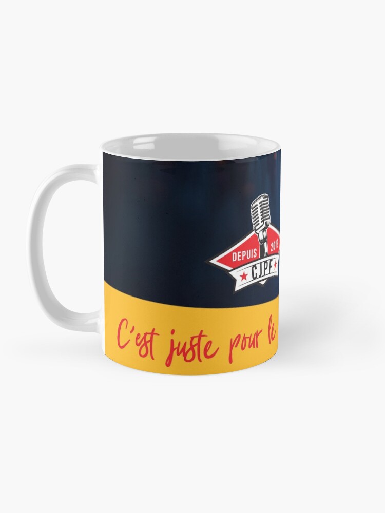 Mug ''Logo officiel de la radio CJPF' : autre vue