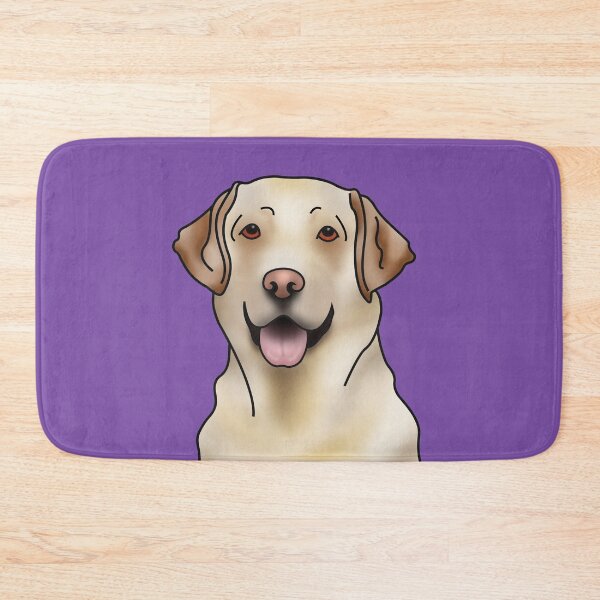 Item preview, Labrador Retriever Dog Portrait - Purple designed and sold by JadeMadeThis.