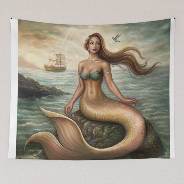 Item preview, Sunset Mermaid  designed and sold by dim-draws.