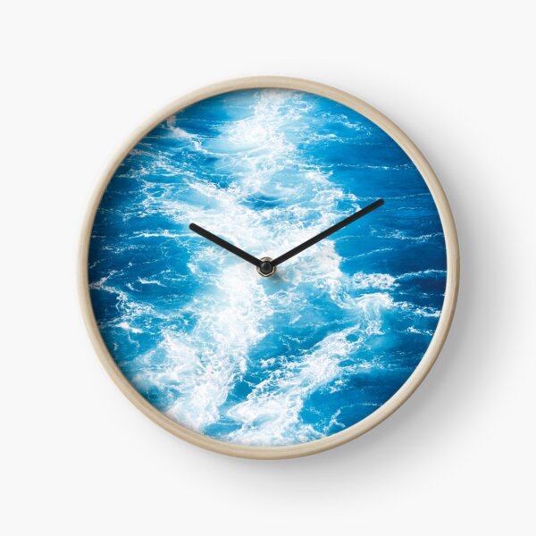 Blue sea Clock