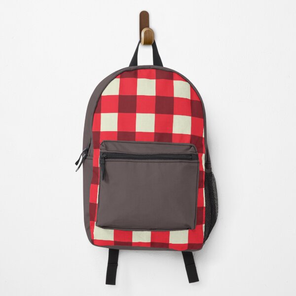 Item preview, red plaid checkered designed and sold by ZiphGames.
