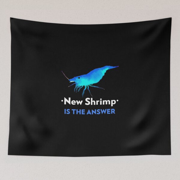 Item preview, Blue Shrimp Shirt designed and sold by GFishy.