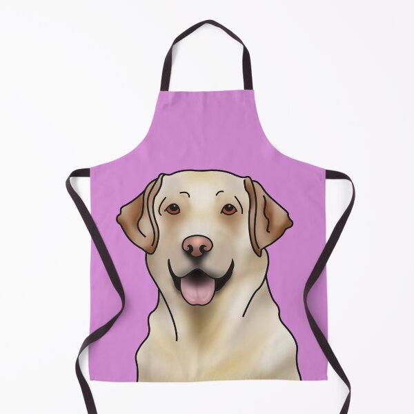 Item preview, Labrador Retriever Dog Portrait - Pink designed and sold by JadeMadeThis.