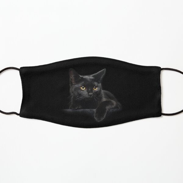 Black Cat Kids Mask