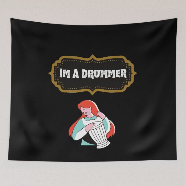 Item preview, I Am Drummer designed and sold by Ela-Designer.