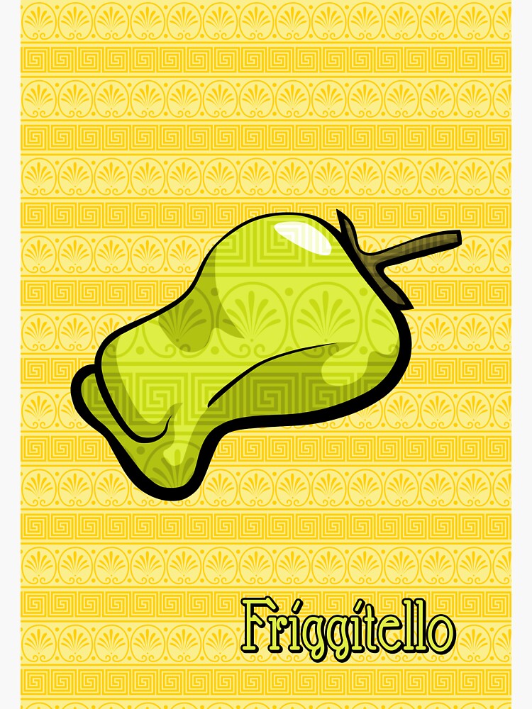 Thumbnail 3 of 3, Sticker, Friggitello Chili Pepper designed and sold by ValerieDesigns.