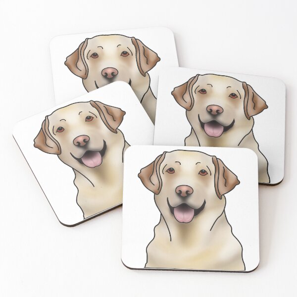 Item preview, Labrador Retriever Dog Portrait - White designed and sold by JadeMadeThis.