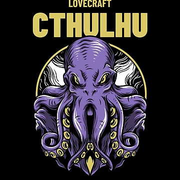 Vorschaubild zum Design Lovecraft Cthulhu Octopus Monster von EvolutionWisdom