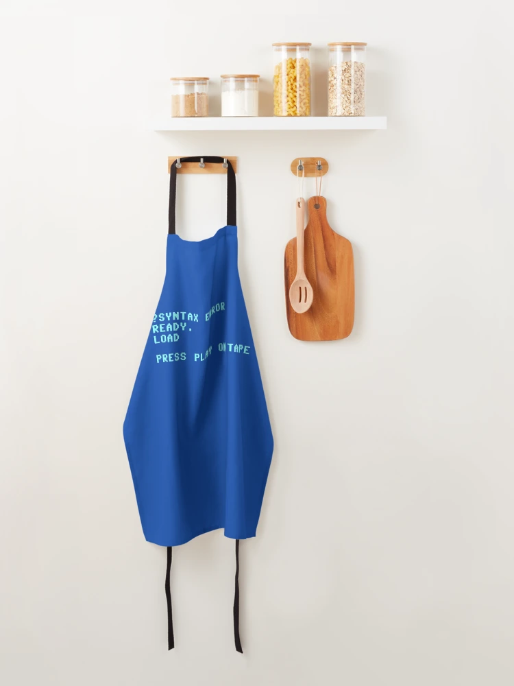 Thumbnail 4 of 6, Apron, Syntax error designed and sold by ARCADEWEAR.IT.