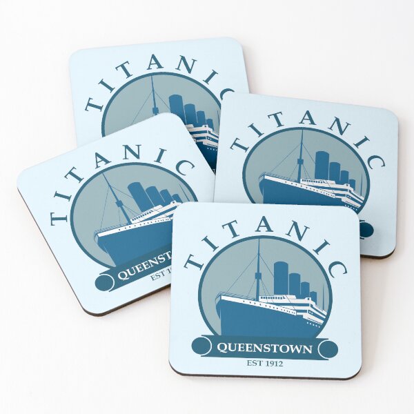 Item preview, Titanic Queen of the Ocean Vintage Cruise Sinking Ship Atlantic Voyage  designed and sold by TopTeeShop.