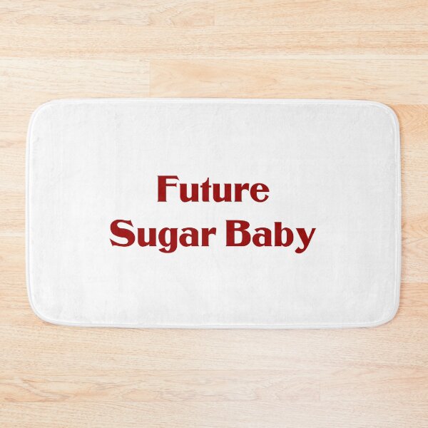 Item preview, Future sugar baby text designed and sold by Stick2stamp.