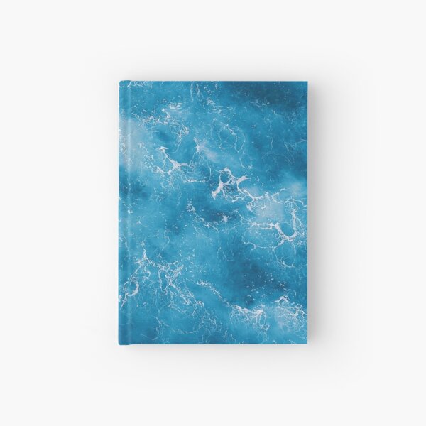 Blue ocean view Hardcover Journal