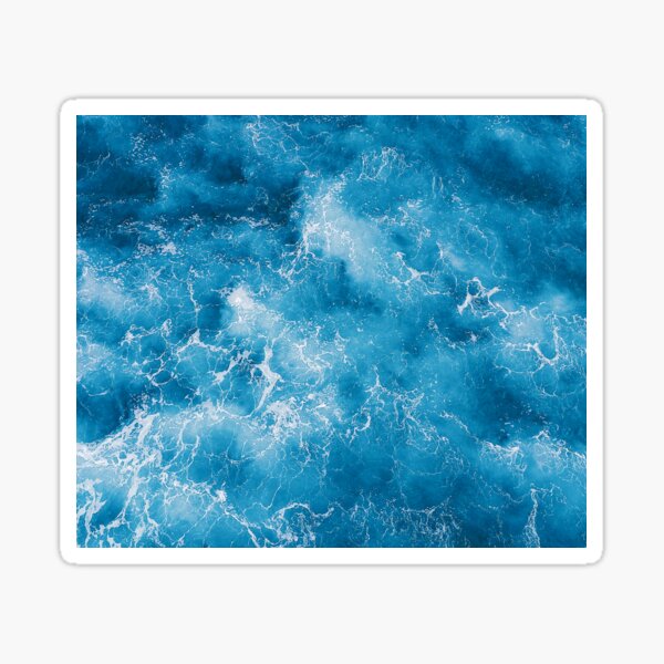 Item preview, Blue ocean view, Blue Sea Serenity - Ocean-Inspired Artwork designed and sold by ColorsHappiness.