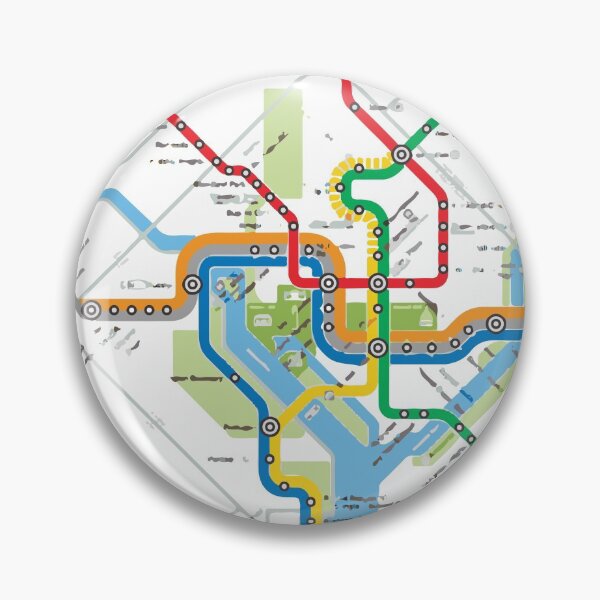 Item preview, DC Transit Map designed and sold by carriemerriam.