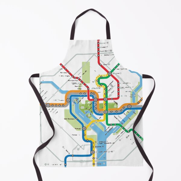 Item preview, DC Transit Map designed and sold by carriemerriam.