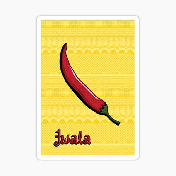 Item preview, Jwala Chili Pepper designed and sold by Valerie Bennett.