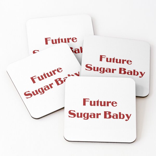 Item preview, Future sugar baby text designed and sold by Stick2stamp.