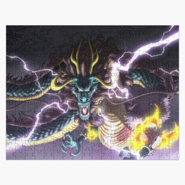 Kaido Dragon Jigsaw Puzzle By Mattfly86 Redbubble