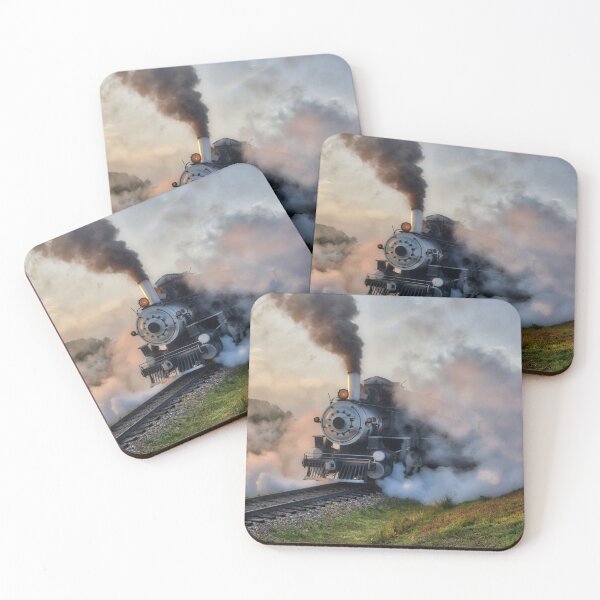 Item preview, Artistic Steamy Steam Train designed and sold by Shelly Gunderson.