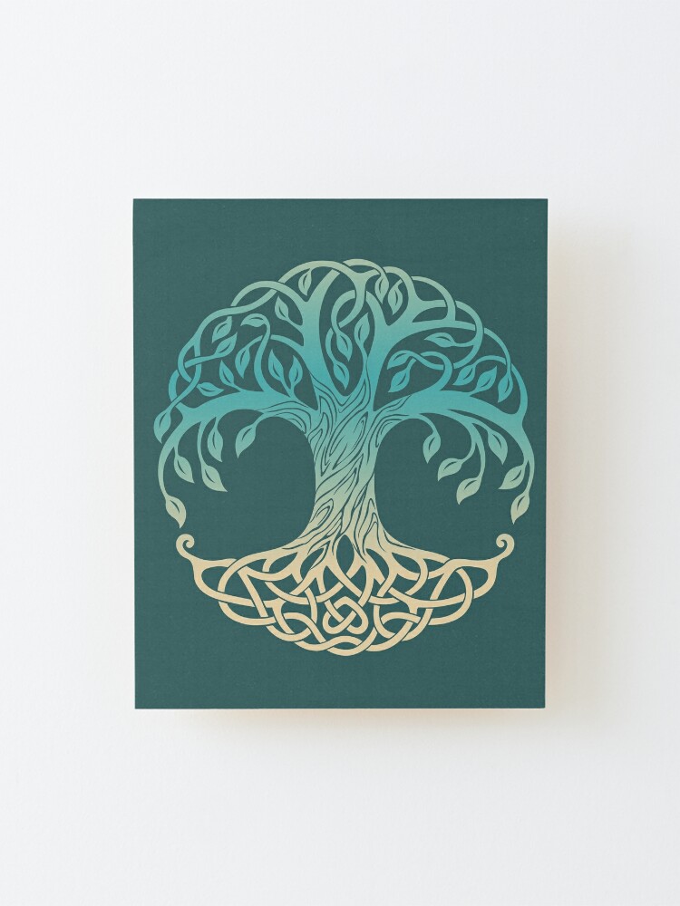 Wooden Yggdrasil Wall Art