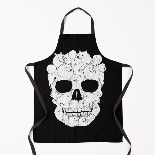 Item preview, American Eskimo Dog Skull Shirt Funny Halloween Costume Gift designed and sold by mynotn.