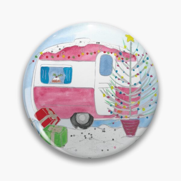Item preview, Christmas snowy caravan  designed and sold by Leatextileart.