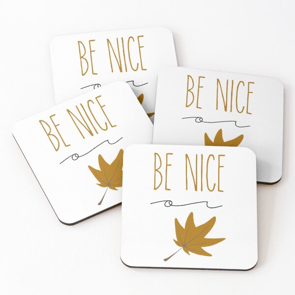 Item preview, Be Nice or Leaf designed and sold by cupofco.