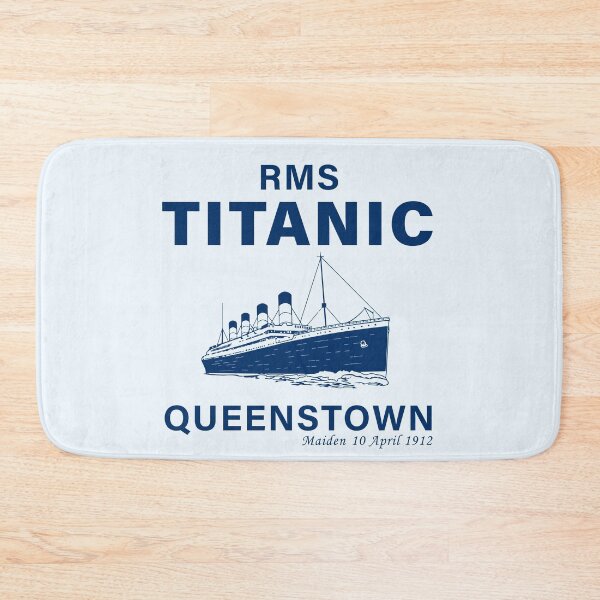 Item preview, Titanic Queen of the Ocean Vintage Cruise Sinking Ship Atlantic Voyage  designed and sold by TopTeeShop.