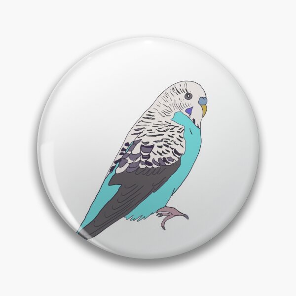 Item preview, Budgie  designed and sold by Leatextileart.