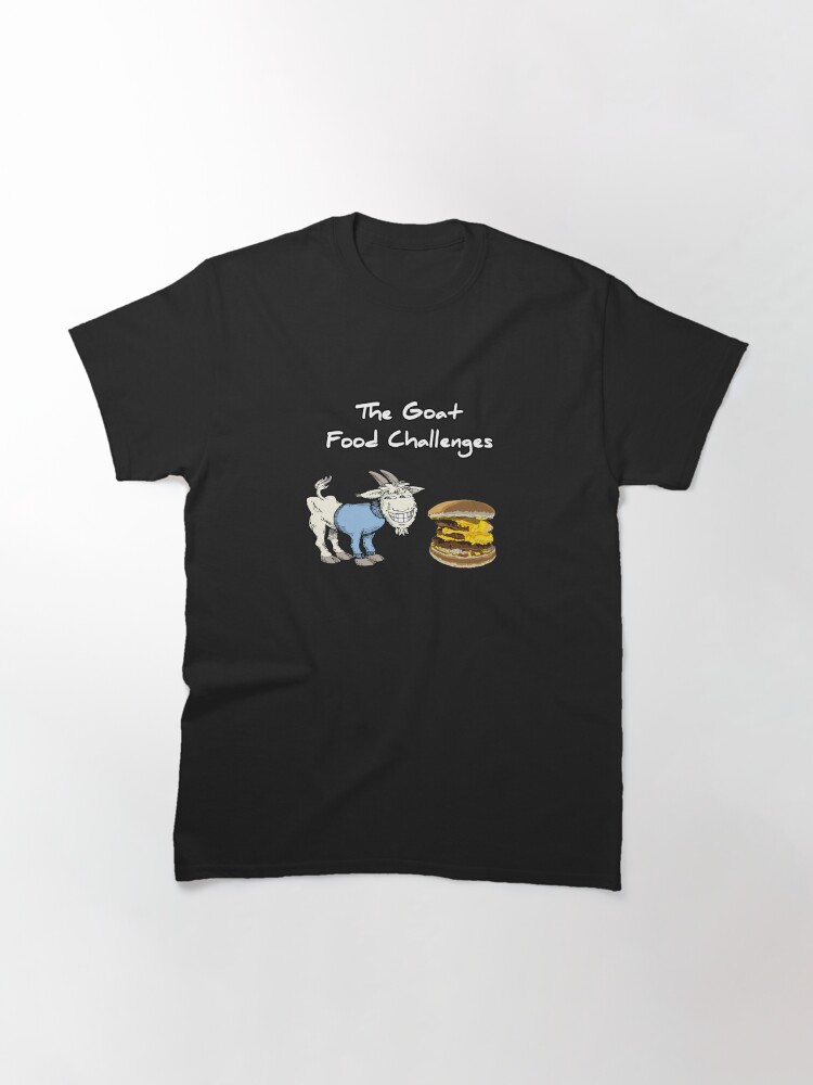 Alternate view of The Goat Food Challenges (Transparent) Classic T-Shirt