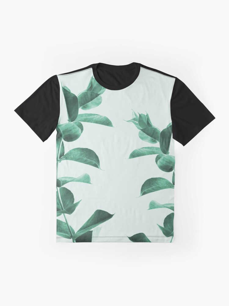 Alternate view of Eucalyptus green Graphic T-Shirt