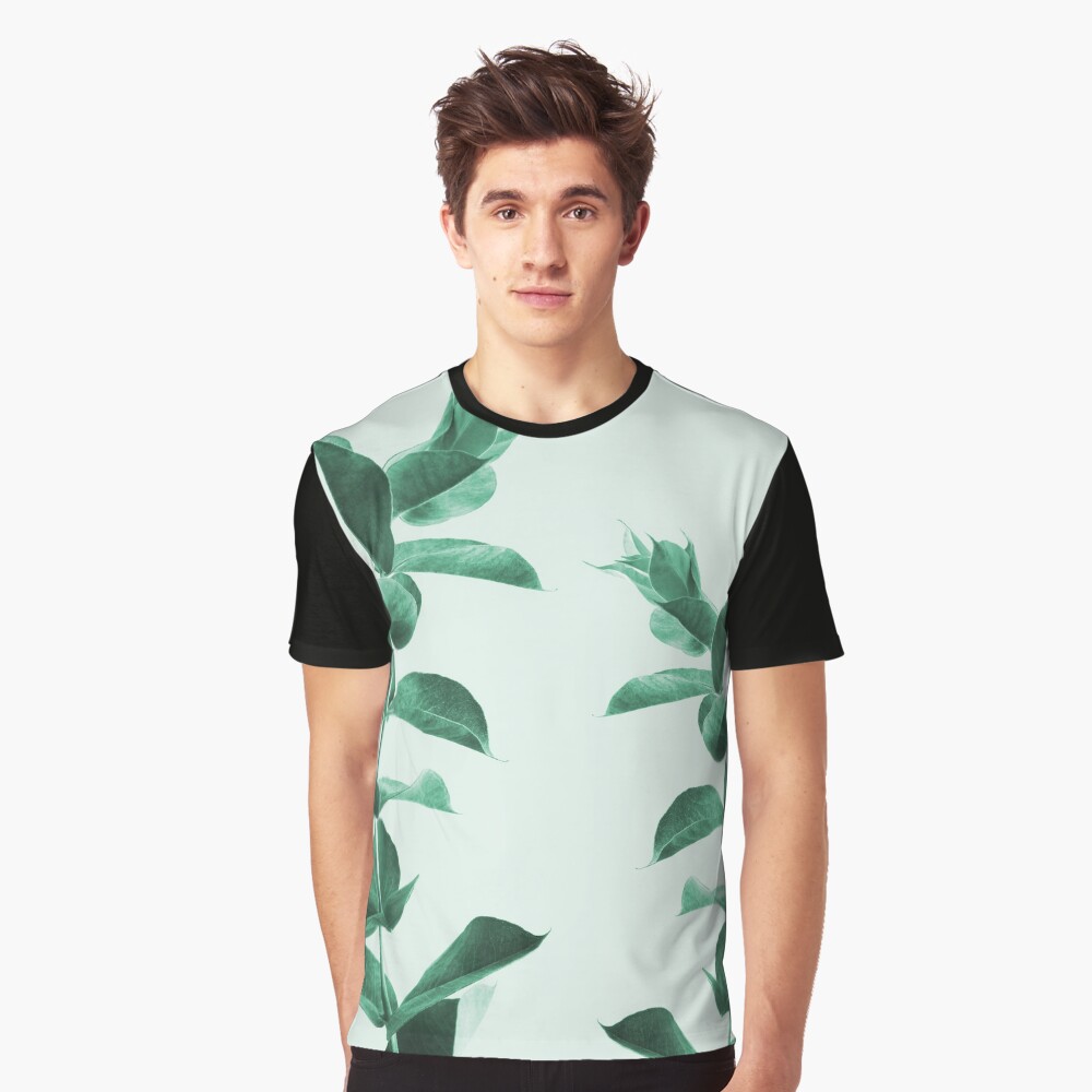 Eucalyptus green Graphic T-Shirt