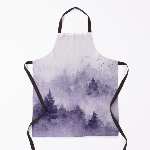 Item preview, Purple misty forest designed and sold by Ellen Wilberg.