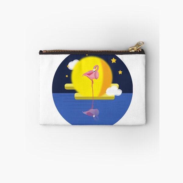 Item preview, flamingo reflection in the starry designed and sold by qzpolo.