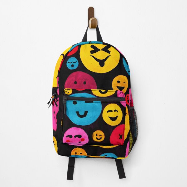 Item preview, Smiley face emoji fun artwork designed and sold by Mitsy Art.