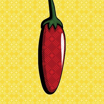 Artwork thumbnail, Peri-Peri Chili Pepper by Valerie Bennett