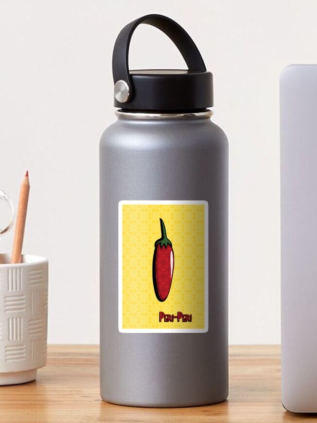 Thumbnail 1 of 3, Sticker, Peri-Peri Chili Pepper designed and sold by ValerieDesigns.
