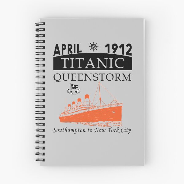Item preview, Titanic Queen of the Ocean Vintage Cruise Sinking Ship Atlantic Voyage  designed and sold by TopTeeShop.