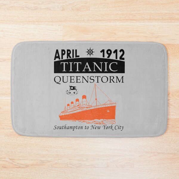 Item preview, Titanic Queen of the Ocean Vintage Cruise Sinking Ship Atlantic Voyage  designed and sold by TopTeeShop.